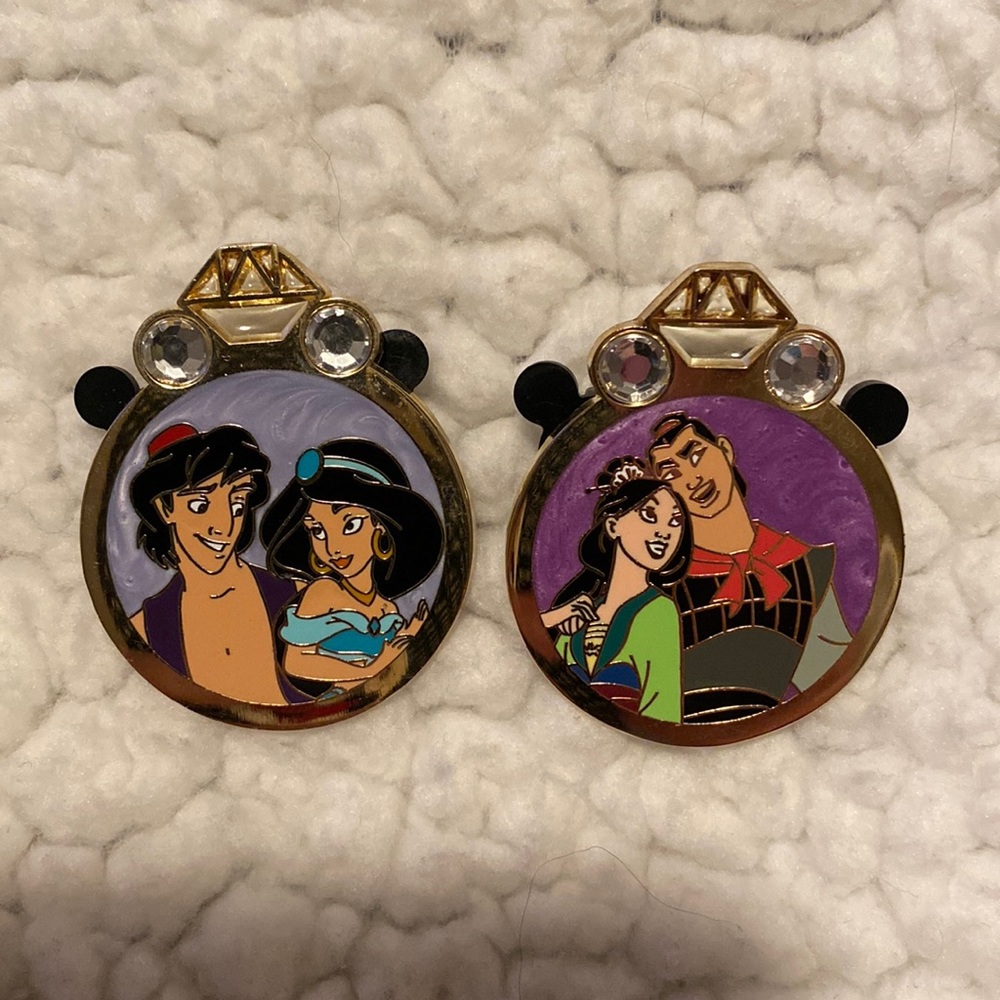 Disney Couple Limited Release Pins